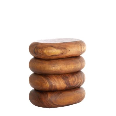 Light & Living Facundo bijzettafel 45x31x48 cm hout - naturel