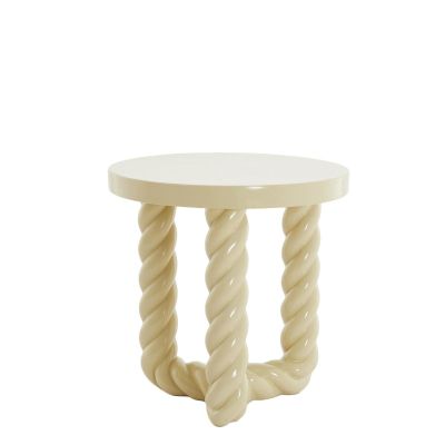 Light & Living Vallejo bijzettafel ø46 cm glans
