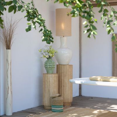 Light & Living Ellena pilaar Ø35x60 cm hout