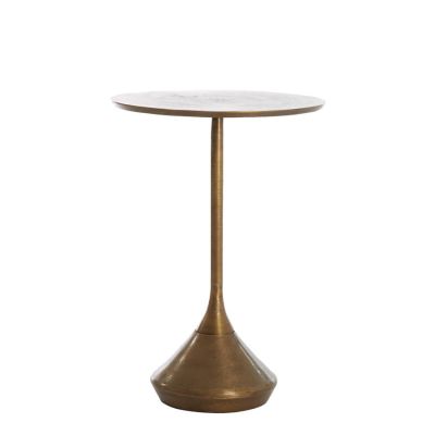 Light & Living Dimphy ronde bijzettafel Ø35x50 cm - antiek brons