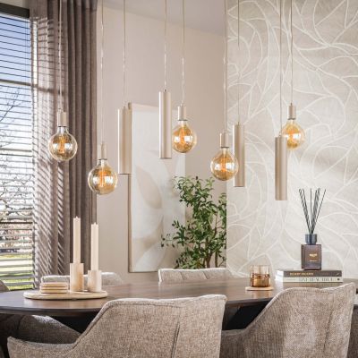 Fraaai Sanso hanglamp 5+4-lichts