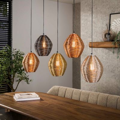Fraaai Olivier hanglamp - mix color