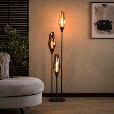 Fraaai Matthew vloerlamp cocoon - zwart