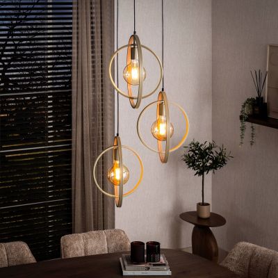 Fraaai Hanglamp Twan 3L Getrapt
