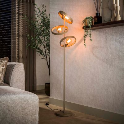 Fraaai Didier vloerlamp metaal 3L