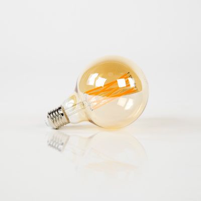 Fraaai LED lamp gloeidraad bol E27 9.50 cm - Outlet A