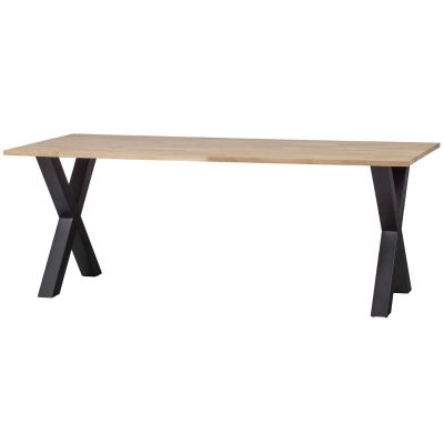 Woood Combi-Tablo eiken 220x90 cm + Alkmaar poot