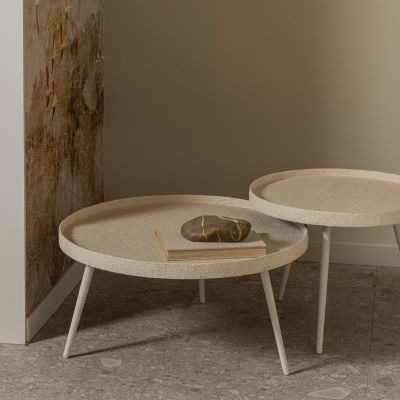 Woood Bounds bijzettafel XL hout/metaal 40xØ76 - naturel