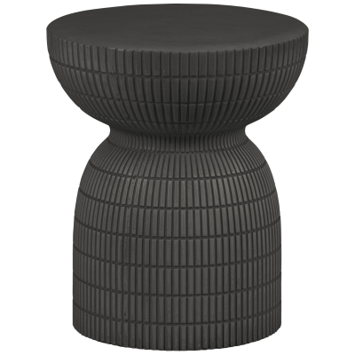 Woood Samson bijzettafel fiber 44xø37 cm - clay coffee