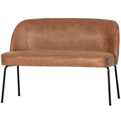 Woood Vogue eetbank leer - cognac