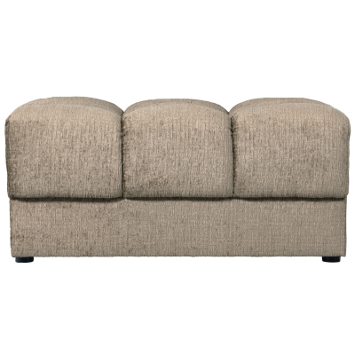 Woood Second date hocker structure velvet