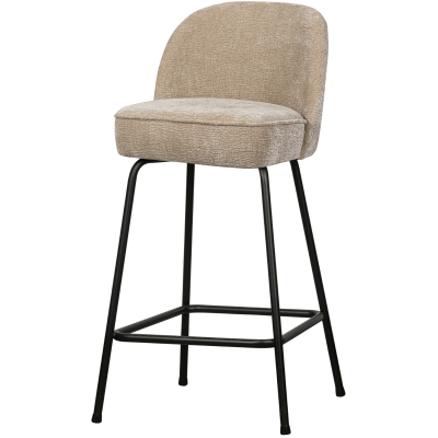 Woood Vogue barstoel 65 cm 3D chenille