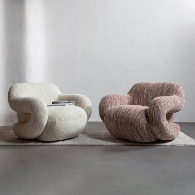 Woood Folke fauteuil chenille