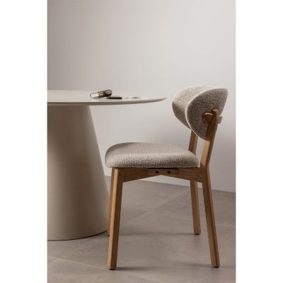 Woood Udar eetkamerstoel met houten frame