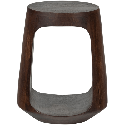 Woood Bayo bijzettafel mango hout - walnoot