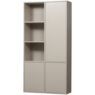 Woood Meggy opbergkast links 108 cm - grenen dust