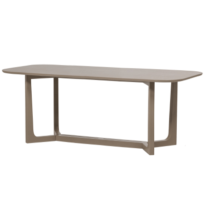 Woood Ferion eettafel 180x90 cm mangohout - mud