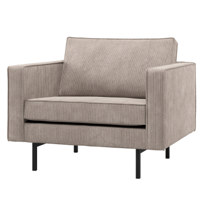 Woood Rodeo fauteuil ribstof