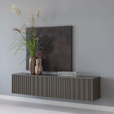 Woood Nova tv-meubel 200 cm grenen - truffelbruin