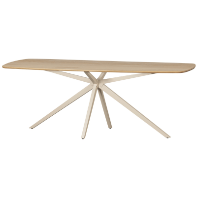 Woood Tablo eettafel deens ovaal spinpoot - 220x100 cm