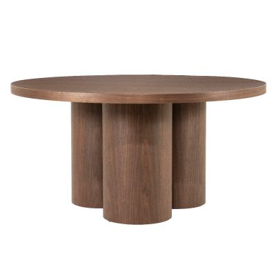 Eleonora Eettafel Nisa ø150 cm - walnoot fineer