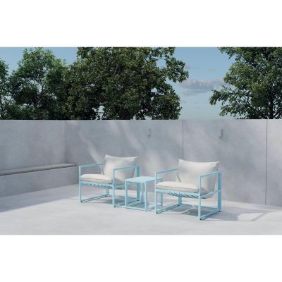 Svea Murphy bistroset - licht blauw/beige