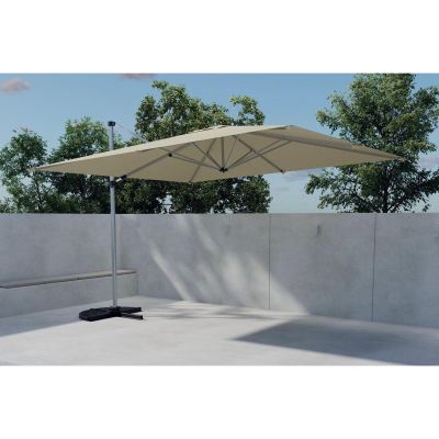 Svea Darin parasol - zilver/beige