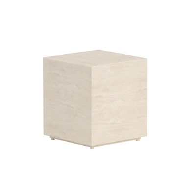 Svea Maxwell bijzettafel 40x40x45 cm - beige