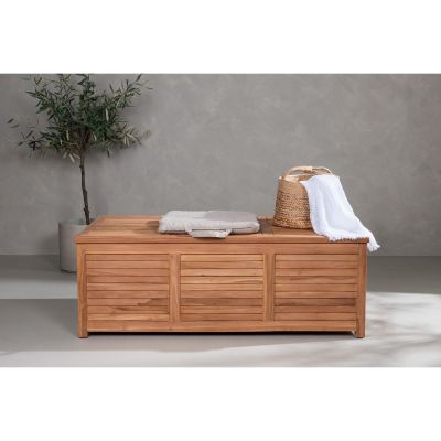 Svea Owen tuinopbergbak teakhout 130x70x46 cm - naturel