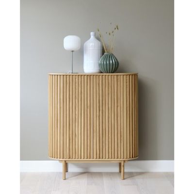 Nordic Home Leif eiken kabinet - 110 cm - naturel