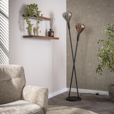 Fraaai Niccolò vloerlamp - 2L - druppelvorm - Outlet A