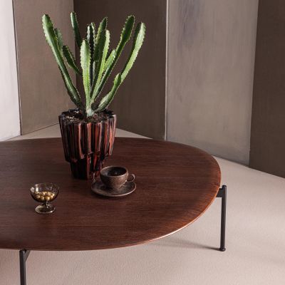 Woood Kota salontafel 26x121x79 cm mdf/fineer - bruin