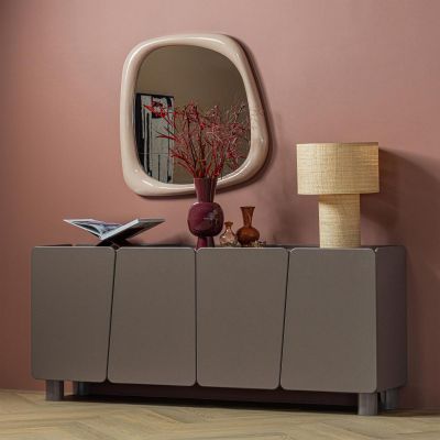 Woood Root dressoir 200 cm grenen truffel - bruin