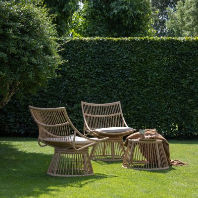 Woood Alatna tuinstoel wicker - naturel