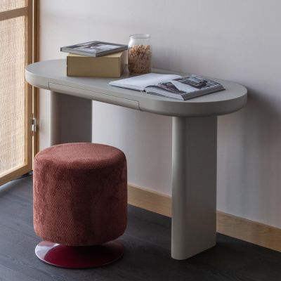 Woood Mael bureau/sidetable fineer - dust
