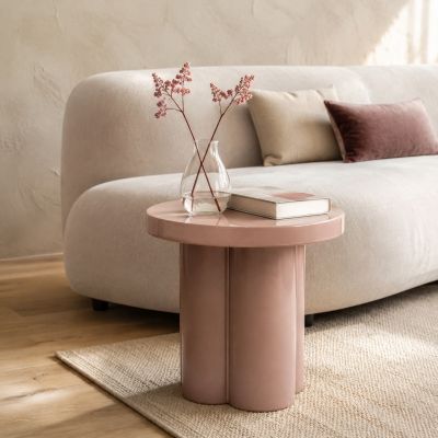 Brix Noa bijzettafel 43 cm - roze