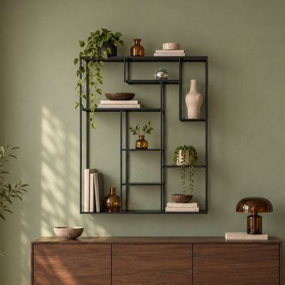 Light & Living Talara wandrekken - antiek zwart