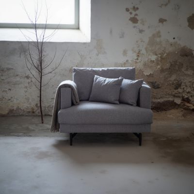 Svea Ruma fauteuil - grijs