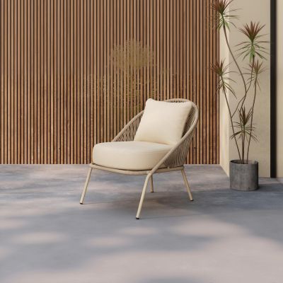 Svea Liam loungestoel - beige