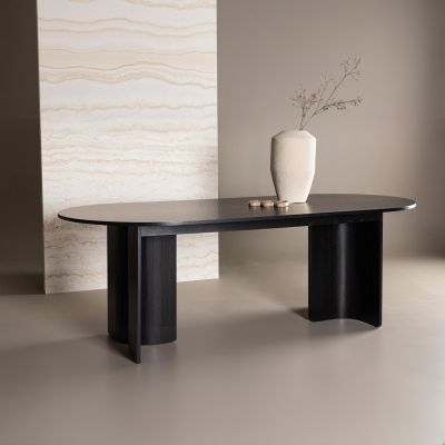 Svea Tommaso ovale eettafel - 100 x 220 cm