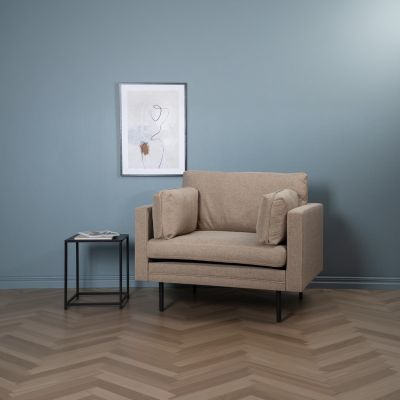 Svea Kora fauteuil - bruin