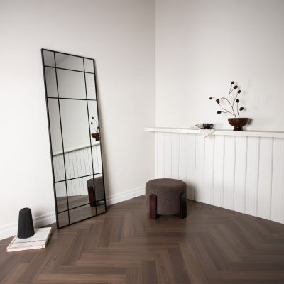 Svea Giada rechthoekige spiegel - 67 x 193 cm - zwart