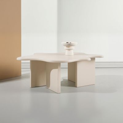 Svea Jensen organische salontafel - 116 x 76 cm - beige