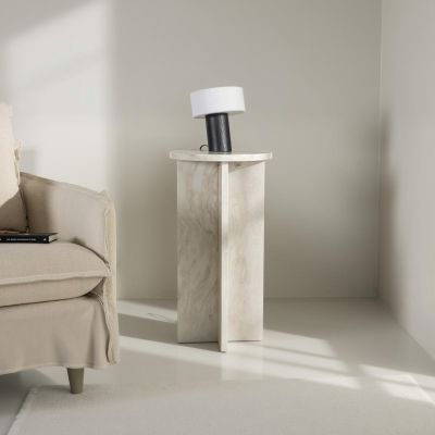 Svea Carlo zuil - 75 cm - marmerlook