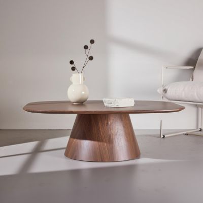 Svea Rohan deens ovale salontafel - 120 x 92 cm - mokka