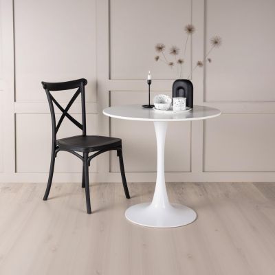Svea Suna ronde eettafel - ø80 cm - wit