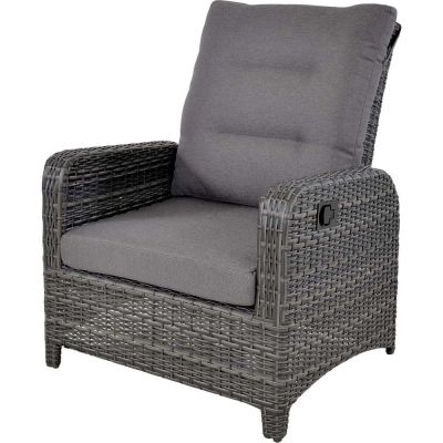 Loungestoel Soho Forte - antraciet