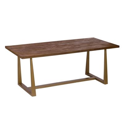 Tower Living Belvedere eettafel - 200 cm - bruin