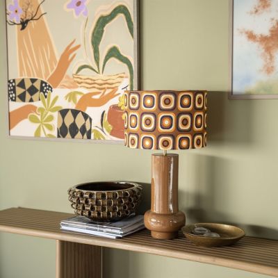 By-Boo Orbit tafellamp - terracotta