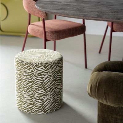 By-Boo Tigra poef ø38 cm